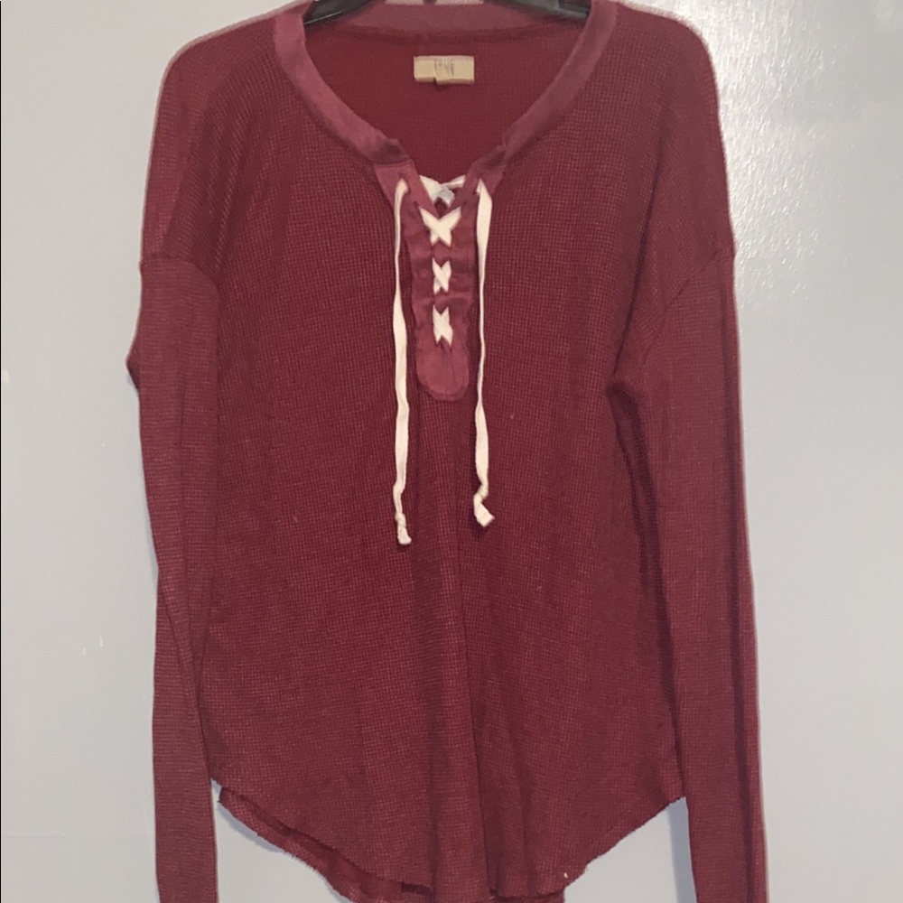 true craft long sleeved sweater top